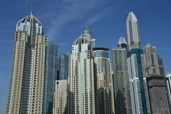 Dubai Uae Dec Skyscrapers Dubai Marina Dubai Oae See Dec — стокове фото