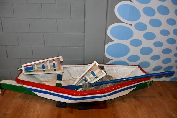 DUBAI, BAE - 20 Aralık 2021 'de Dubai, BAE' deki Gambiya pavyonu.