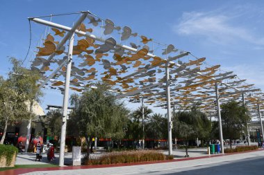 DUBAI, BAE - 20 Aralık 2020 Dubai, BAE, 20 Aralık 2021 'de görüldüğü gibi.