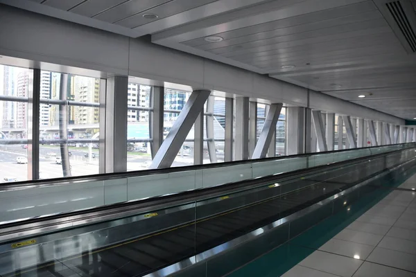 Dubai Uae Dec Financial Centre Metro Station Dubai Uae Seen — Stock Photo, Image