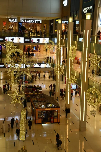 Dubai Förenade Arabemiraten Dec Julinredning Dubai Mall Dubai Förenade Arabemiraten — Stockfoto