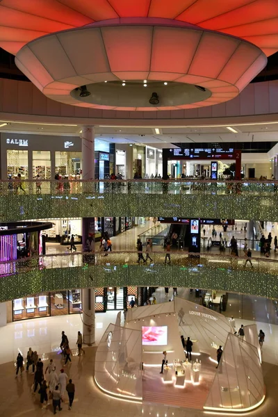 Dubai Sae Dec30 Dubai Mall Dubaji Sae Viz Prosince2021 Výšce — Stock fotografie