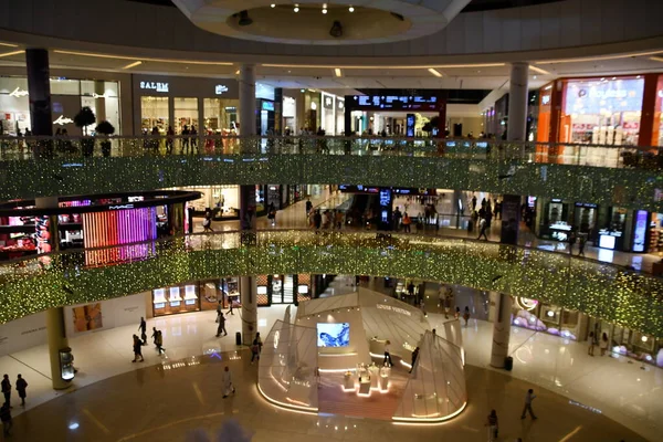 Dubai Emirados Árabes Unidos Dec Dubai Mall Dubai Emirados Árabes — Fotografia de Stock
