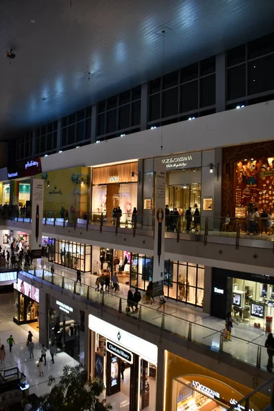 Dubai Bae Aralık 2021 Dubai Bae Görülen Dubai Alışveriş Merkezi — Stok fotoğraf