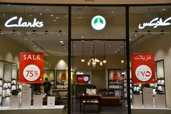 Dubai Uae Dec Clarks Store Bur Juman Shopping Mall Dubai — 图库照片