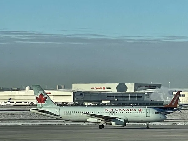 Toronto Canada Jan Avion Air Canada Aéroport International Pearson Toronto — Photo