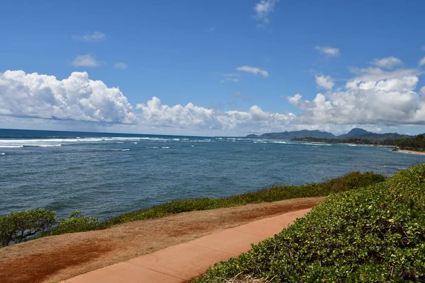 Kaiakea Point Bij Kapaa Kauai Island Hawaï — Stockfoto