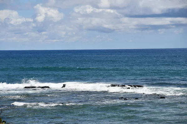 夏威夷考艾岛Kapaa的Kaiakea Point — 图库照片