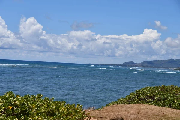 Ponto Kaiakea Kapaa Ilha Kauai Havaí — Fotografia de Stock