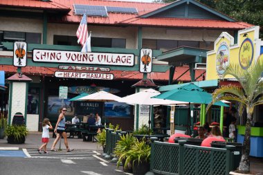 Hanalei 'deki Ching Genç Köyü, 19 Ağustos 2021' de Hawaii 'deki Kauai adasında görüldü..