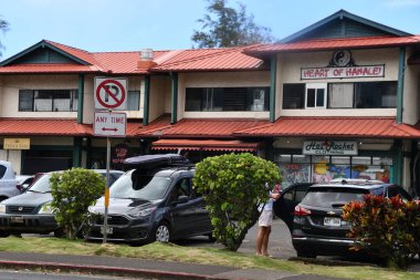 Hanalei 'deki Ching Genç Köyü, 19 Ağustos 2021' de Hawaii 'deki Kauai adasında görüldü..