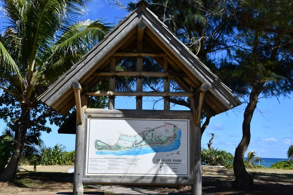 Lydgate Beach Park Wailua Isla Kauai Hawai —  Fotos de Stock