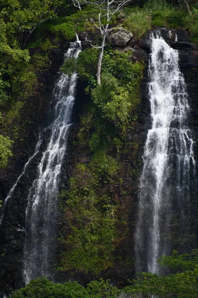 Opaekaa Falls Kauai Hawaii — Stock Photo, Image