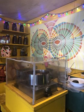 KILAUEA, HI - 19 AUG Kilauea 'daki Garden Island Çikolatası, Hawaii' deki Kauai Adası, 19 Ağustos 2021 'de görüldüğü gibi..