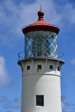 KILAUEA, HI - 19 AUG: Daniel K. Inouye Kilauea Point Deniz Feneri Hawaii 'deki Kilauea Point' te 19 Ağustos 2021 'de görüldüğü gibi.