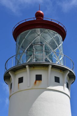 KILAUEA, HI - 19 AUG: Daniel K. Inouye Kilauea Point Deniz Feneri Hawaii 'deki Kilauea Point' te 19 Ağustos 2021 'de görüldüğü gibi.