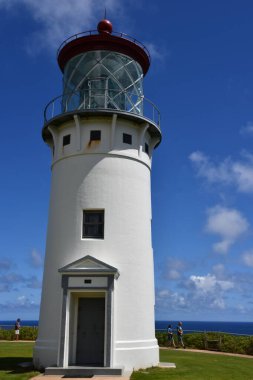 KILAUEA, HI - 19 AUG: Daniel K. Inouye Kilauea Point Deniz Feneri Hawaii 'deki Kilauea Point' te 19 Ağustos 2021 'de görüldüğü gibi.