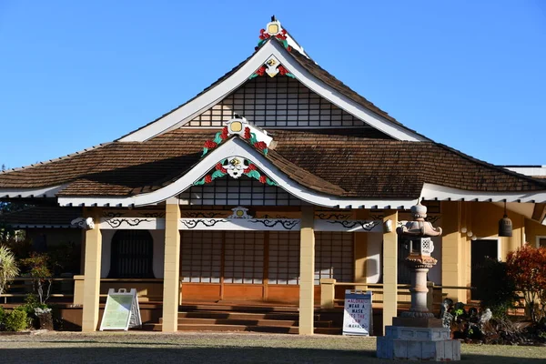 Hanapepe Aug Kauai Soto Zen Temple 하와이의 카우아이 2021 — 스톡 사진