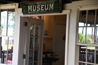 KALAHEO HI - 20 Ağustos 2021 'de Hawaii' de Kalaheo, Kalaheo 'daki Kauai Kahve Şirketi.