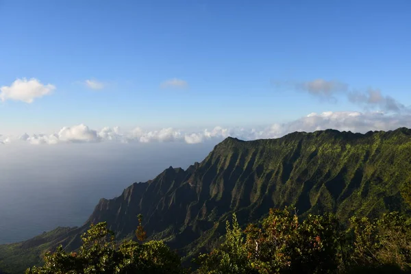 Вид Puu Kila Lookout Острові Кауаї Гаваї — стокове фото