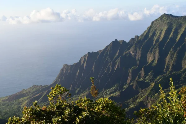 Вид Puu Kila Lookout Острові Кауаї Гаваї — стокове фото