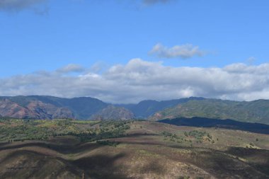 View of Waimea Canyon on Kauai Island in Hawaii