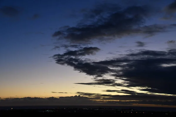 Sonnenuntergang Auf Big Island Auf Hawaii — Stockfoto