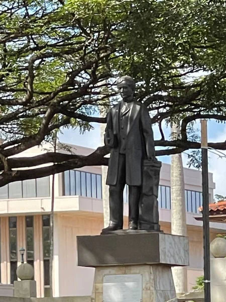 Lihue Aug Filipínský Nacionalista Jose Rizal Monument Muzeu Kauai Lihueu — Stock fotografie