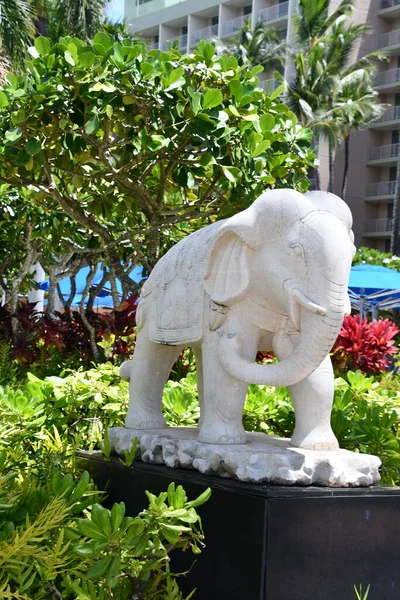 LIHUE, HI - 19 AUG Kauai Adası, Hawaii 'deki Marriott Kauai Beach Club, 19 Ağustos 2021' de görüldüğü üzere.