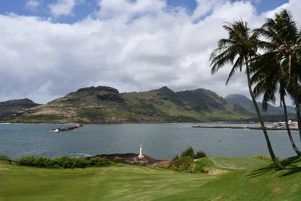 Nawiliwili Hamn Kauai Hawaii — Stockfoto