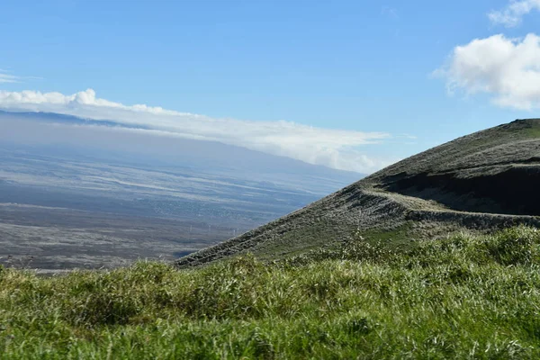 Hawaii Deki Büyük Ada Hawi Kohala Dağı Yolu Nda Araba — Stok fotoğraf