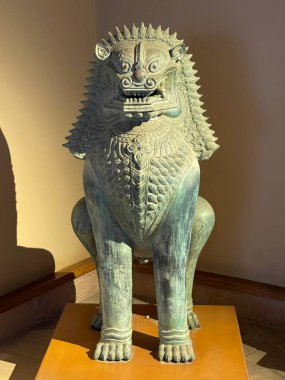 WAIKOLOA, HI - 26 AUG Hawaii 'deki Hilton Waikoloa Village Resort' ta sanat koleksiyonu, 26 Ağustos 2021 'de görüldüğü gibi..