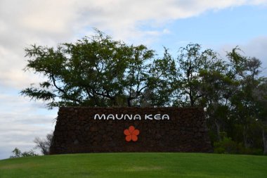 WAIMEA HI - 25 AUG: Mauna Kea Beach Oteli, Otograf Koleksiyonu, Hawaii 'deki Waimea' da, 25 Ağustos 2021 'de görüldüğü gibi.