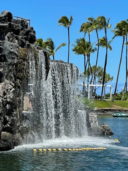 Waikoloa Srpna 2021 Hilton Waikoloa Village Resort Big Islandu Havaji — Stock fotografie