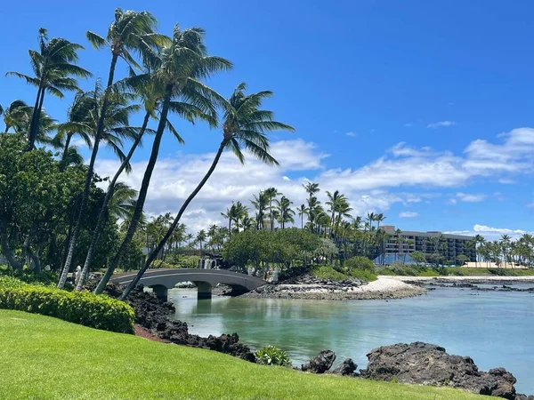 Waikoloa Aug Hawaii Deki Hilton Waikoloa Village Resort Ağustos 2021 — Stok fotoğraf