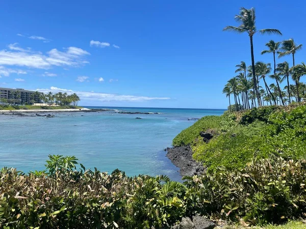 Вайколоа Сша Августа Hilton Waha Village Resort Большом Острове Гавайях — стоковое фото