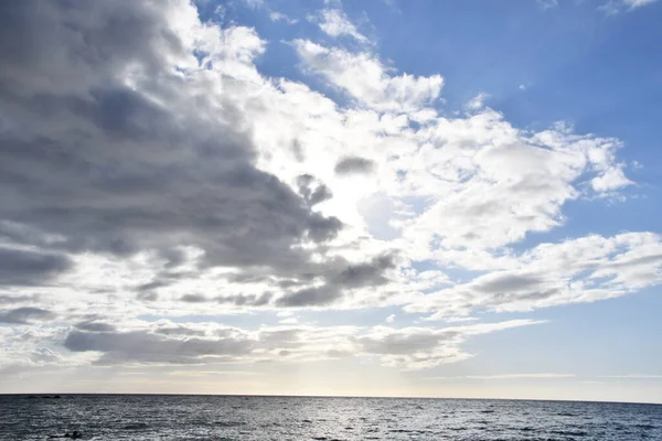 Zonsondergang Boven Stille Oceaan Vanaf Waimea Big Island Hawaii — Stockfoto
