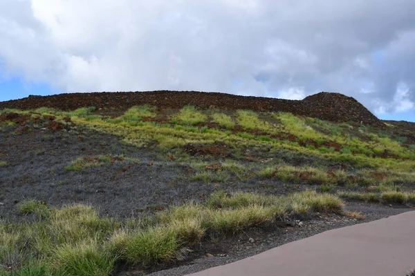 Puukohola Heiau Ulusal Tarihi Sitesi Waimea Hawaii — Stok fotoğraf
