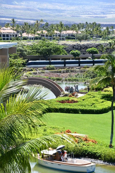 Waikoloa Srpna Resort Loď Hilton Waikoloa Village Resort Big Island — Stock fotografie