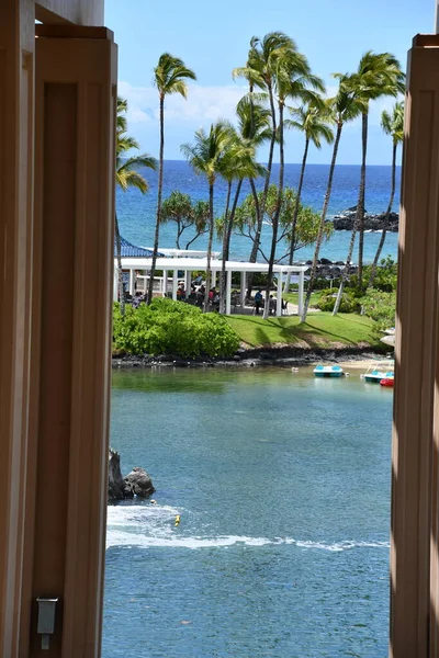 Waikoloa Srpna 2021 Hilton Waikoloa Village Resort Big Islandu Havaji — Stock fotografie