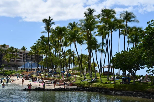 Waikoloa Aug Hilton Waikoloa Village Resort Auf Big Island Hawaii — Stockfoto