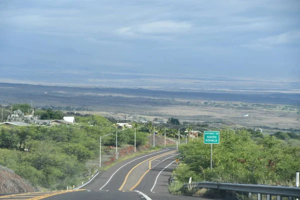 Οδηγώντας Γύρω Από Big Island Στη Χαβάη — Φωτογραφία Αρχείου