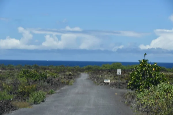 Driving Big Island Hawaii — Stock Photo, Image