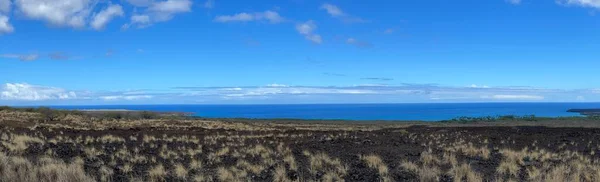 Utsikt Över Stilla Havet Från Den Stora Hawaii — Stockfoto