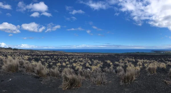 Vista Oceano Pacífico Partir Ilha Grande Havaí — Fotografia de Stock