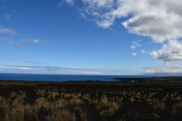 하와이의 섬에서 바라본 태평양의 — 스톡 사진