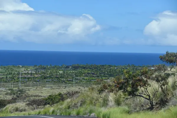 Hawaii Deki Büyük Ada Dan Pasifik Okyanusu Manzarası — Stok fotoğraf
