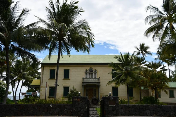 Kailua Kona Août Palais Hulihee Kailua Kona Sur Grande Île — Photo