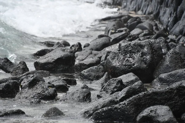 Niumalu Beach Der Kailua Bay Kailua Kona Auf Der Big — Stockfoto