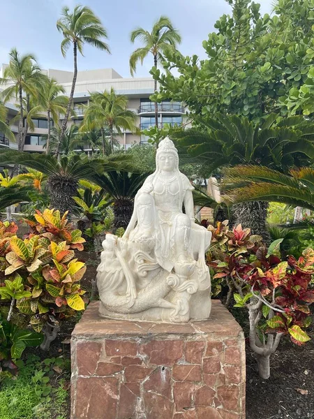 Waikoloa Aug Kunstsammlung Hilton Waikoloa Village Resort Auf Big Island — Stockfoto